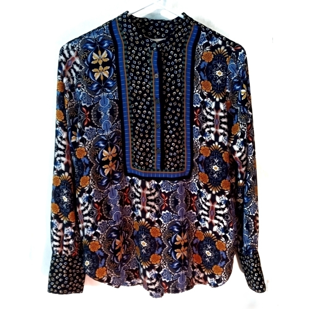 Ann Taylor LOFT Petite Floral Blouse